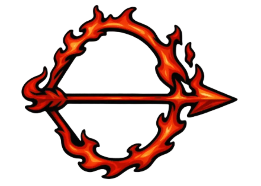 Flame Bow in Anime Final Strike