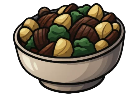 Potato Dish in Anime Final Strike