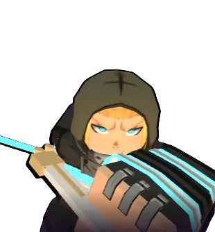 Arthor (Caliburn Knight) in Anime Final Strike